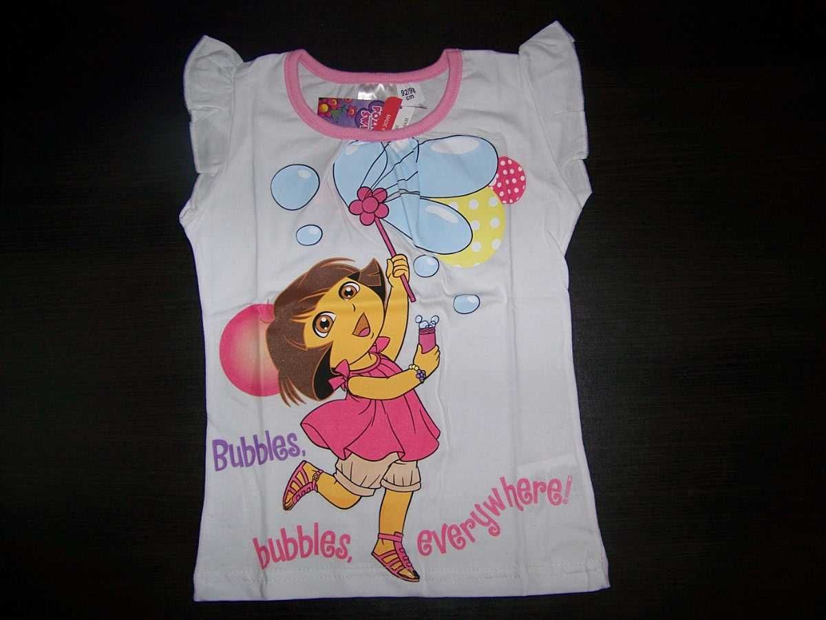 Bluzki Bluzka T-shirt Dora w rozmiarze 92 - 98 cm BARDZO TANIA