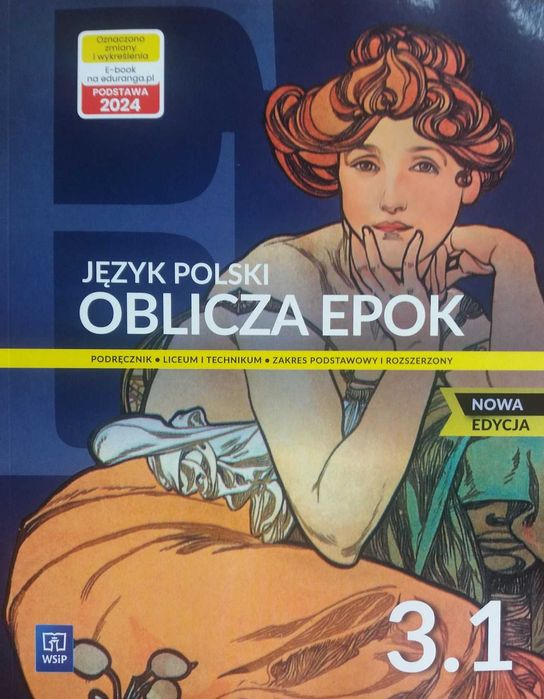 J. Polski LO 3 Oblicza epok podr cz. 1 ZPiR WSiP Edycja 2024