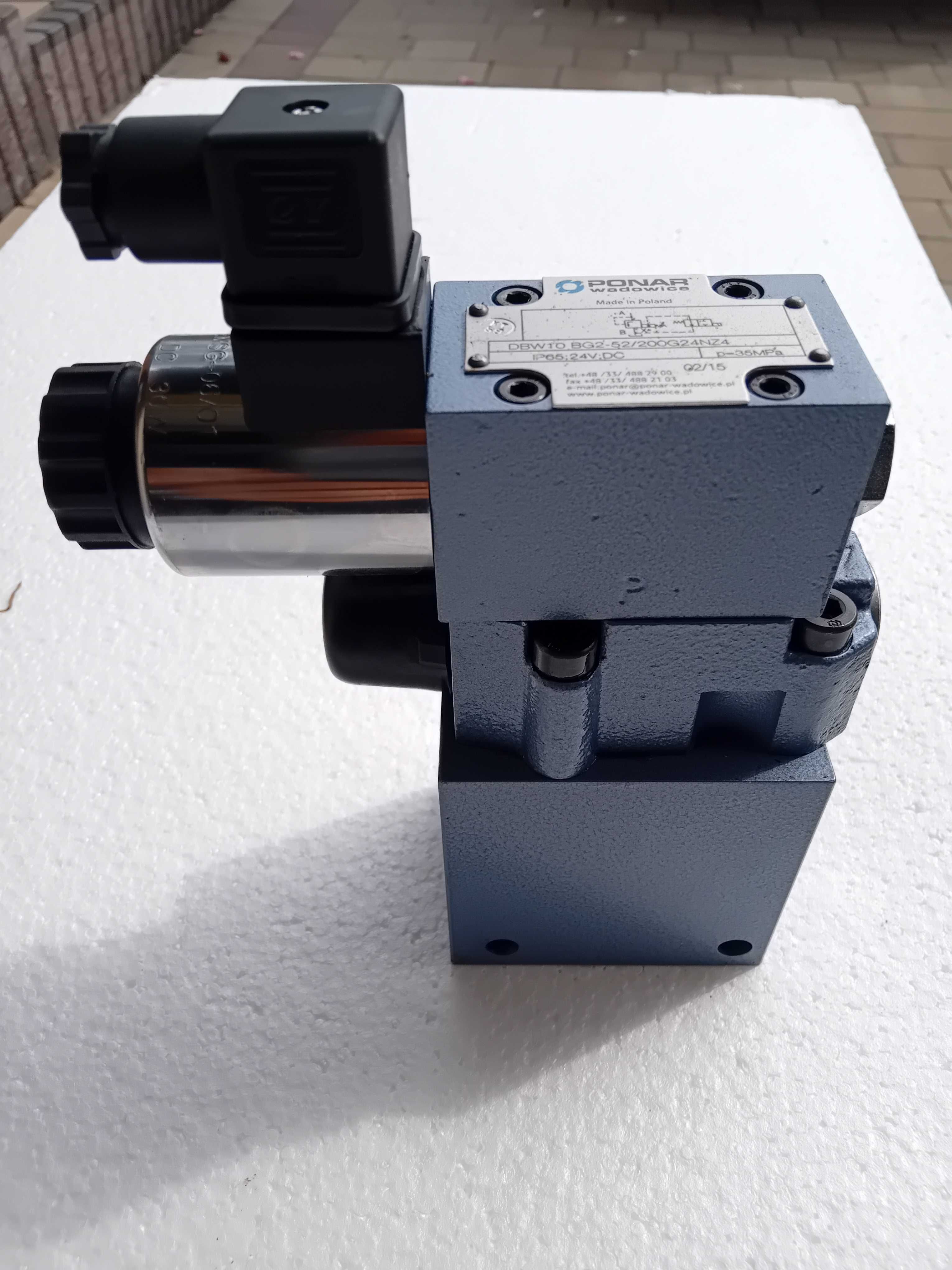 ZAWÓR hydrauliczny przelewowy PONAR DBW10 BG2-52/200G24NZ4