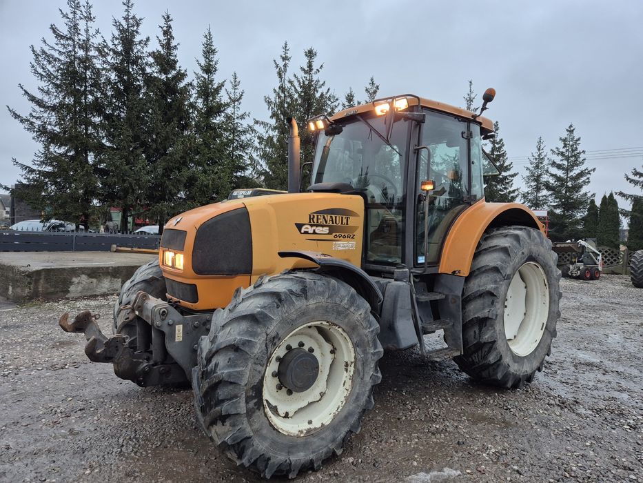 Claas -  Renault Ares 696 RZ. Uszkodzony Pali jeździ. Tuz. Okazja...