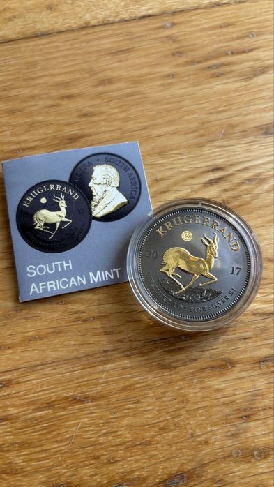 Krugerrand 2017 Edição de Prata do 50º Aniversário