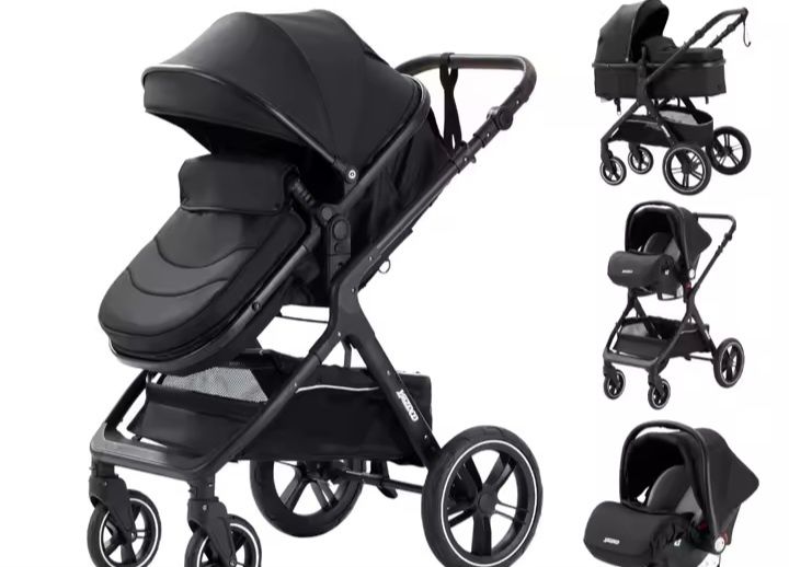 Carrinho de bebê 3 em 1 + ovo