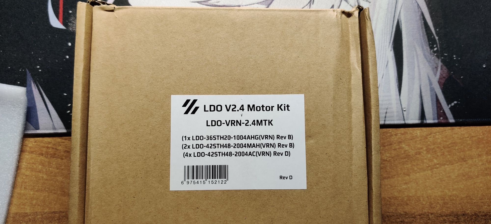LDO Motors Nema17 voron комплект крокових двигунів
