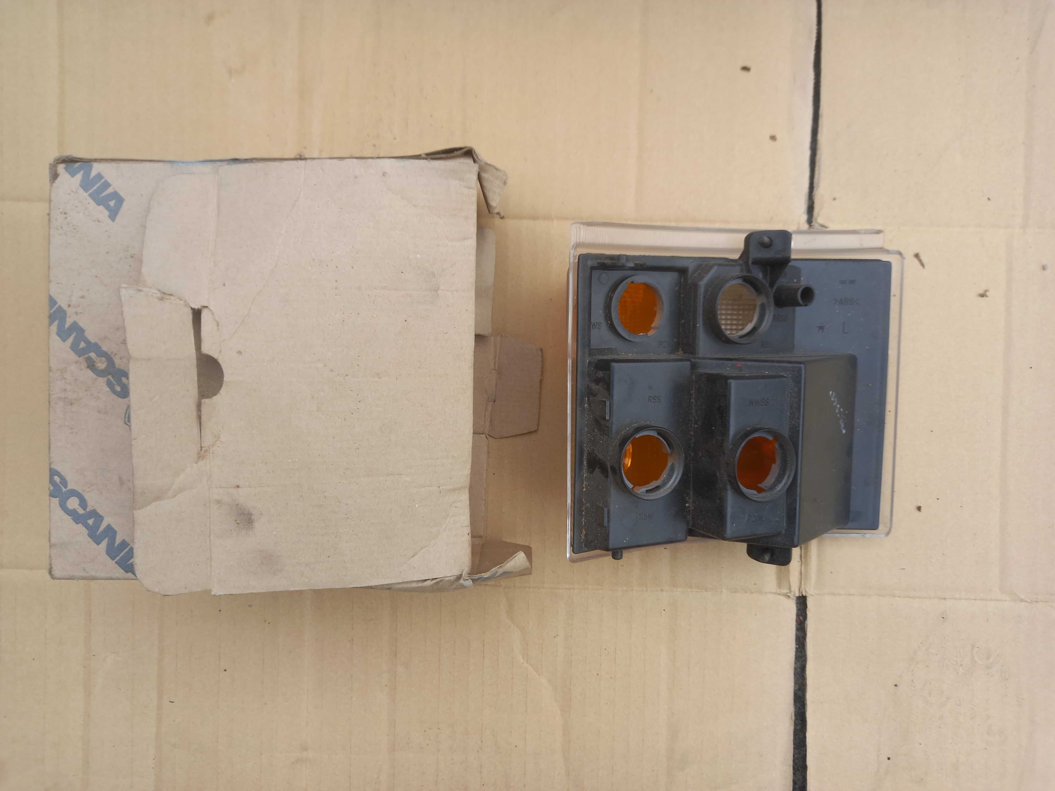 Lampa kierunkowskaz lewy przod Scania 4