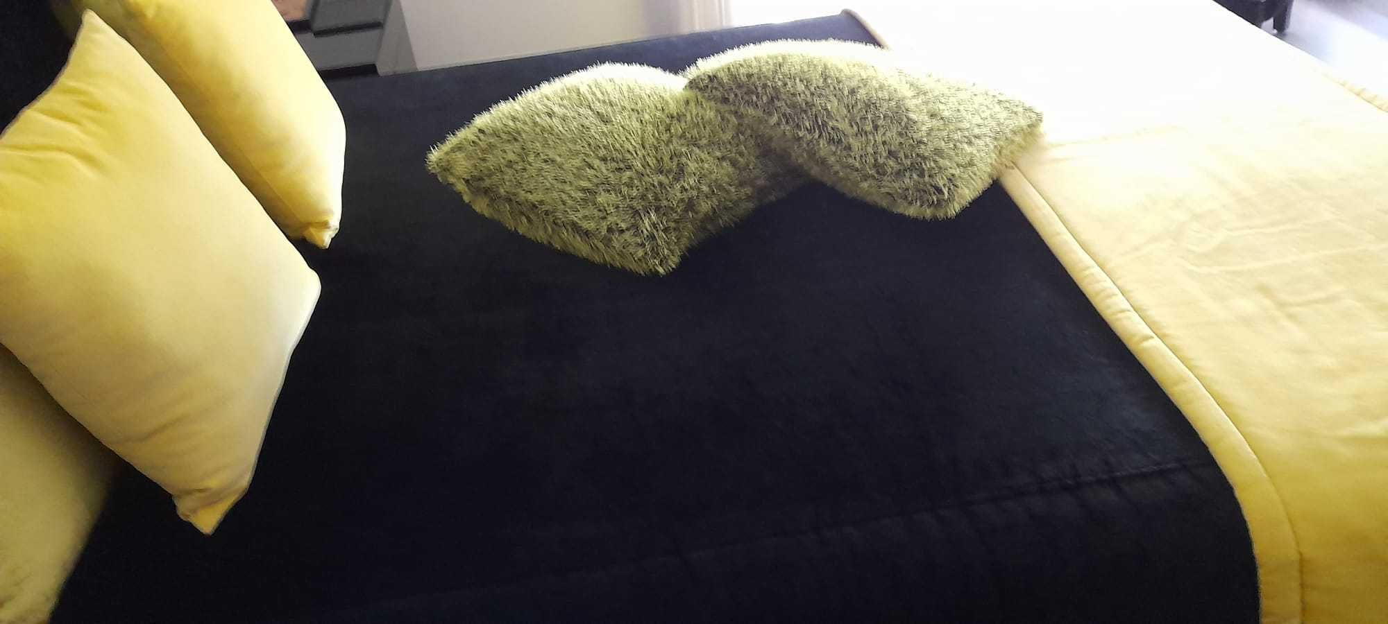 Colcha cama veludo duas faces