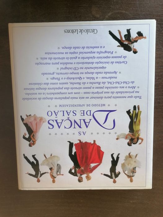 Livro Danças de Salão com esquemas e cd