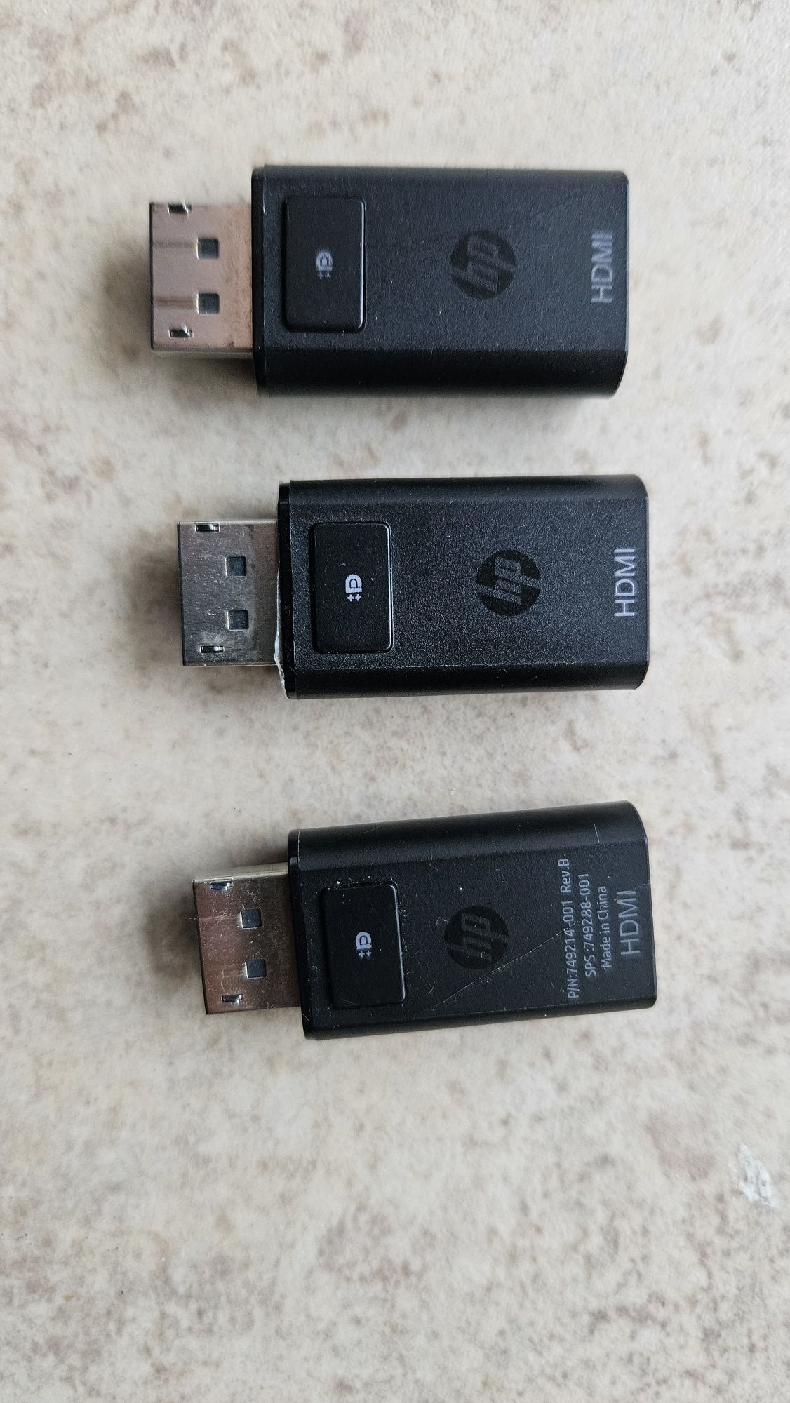 3 Adaptadores HP Displayport - HDMI