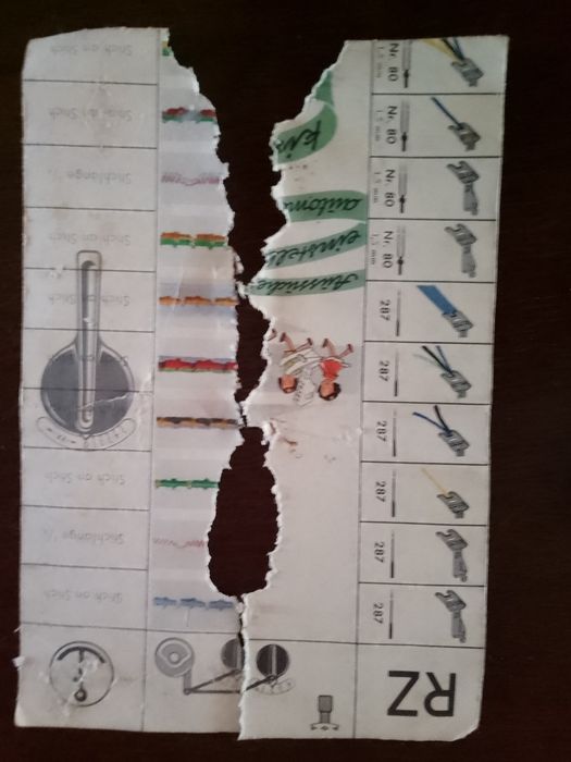 Швейна машинка фірми "Анкер"