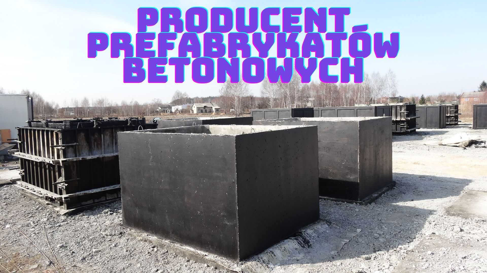 szambo betonowe szamba atest PZH ZBIORNIKI KANAŁ zbiornik 12.000L