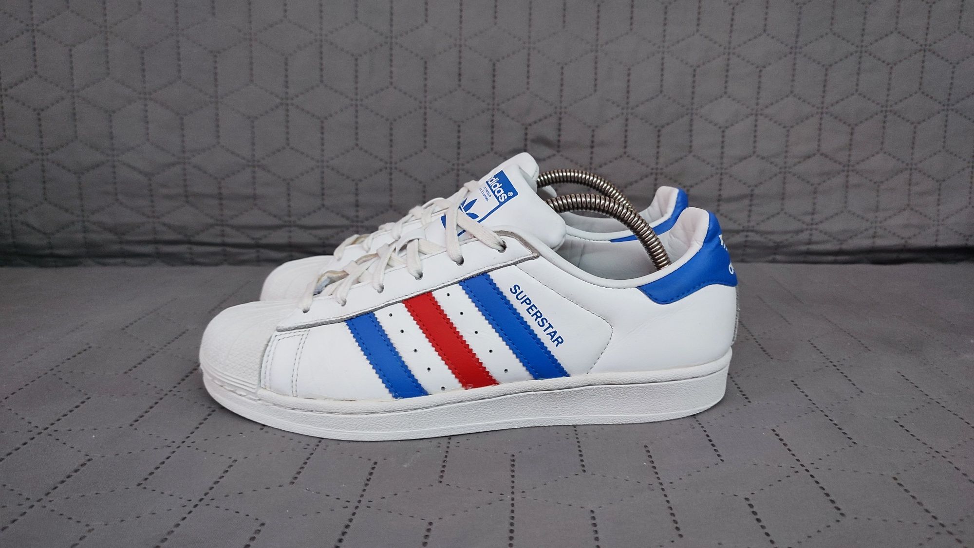 Шкіряні кросівки ADIDAS SUPERSTAR, 40 р., 25,5 см