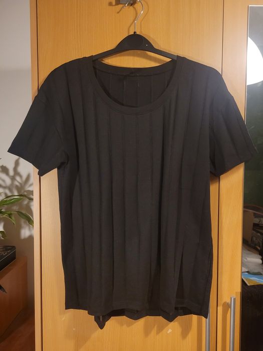 Czarna koszulka L