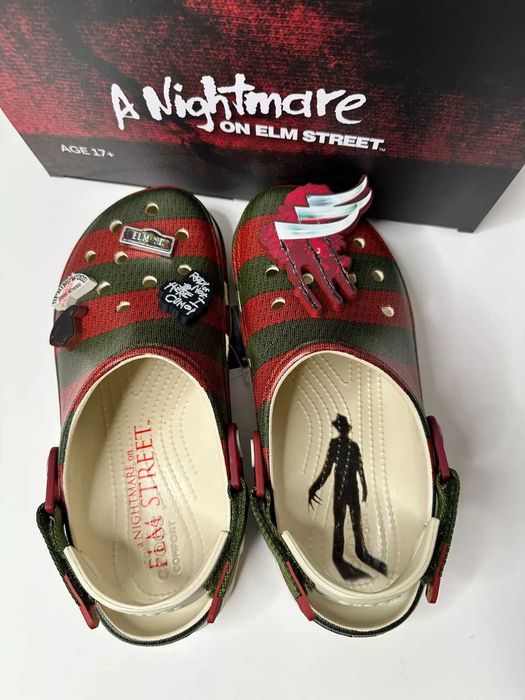 Шлепанцы Crocs All-Terrain x A Nightmare on Elm Street,оригинал,27 см