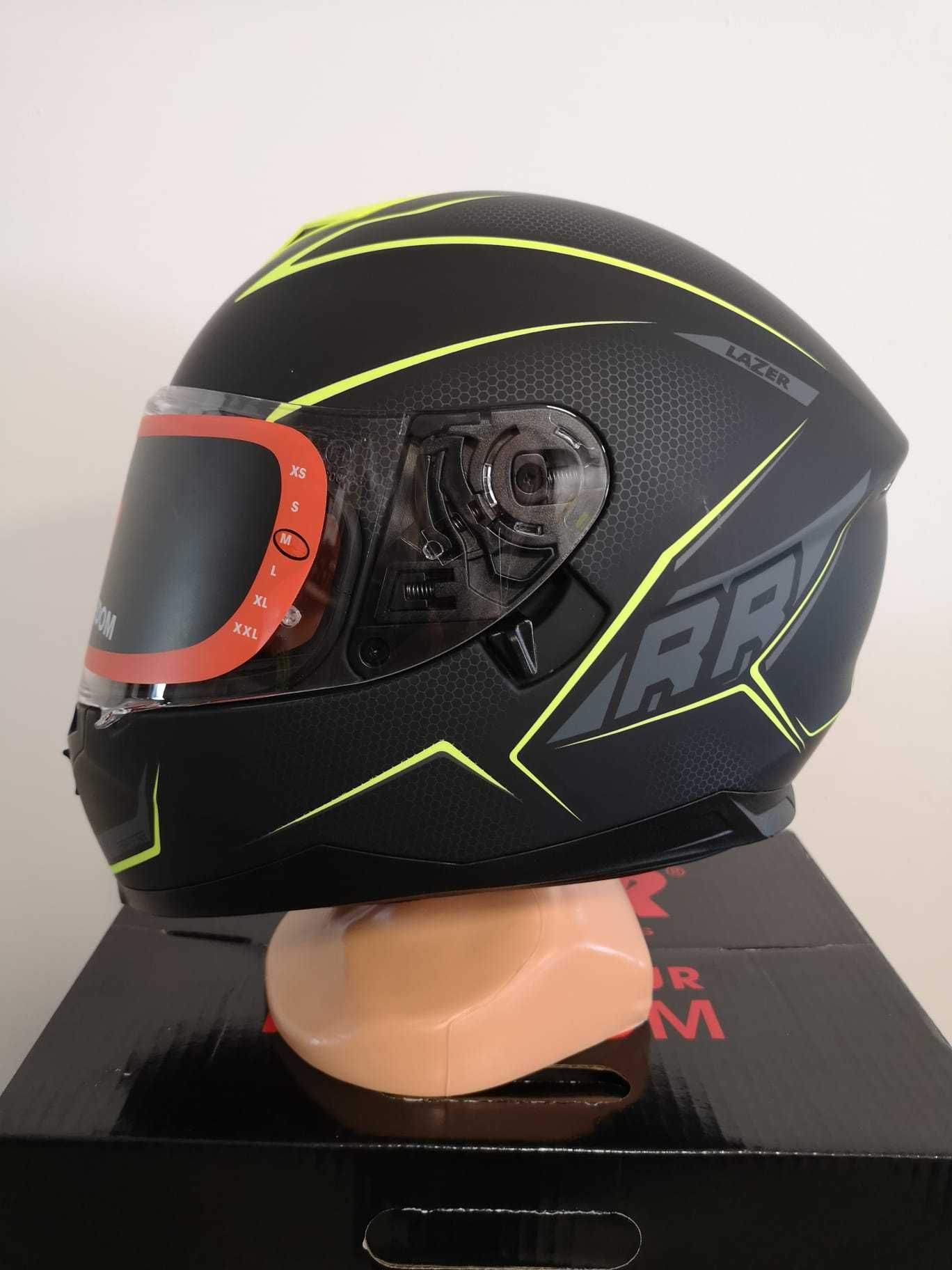 Kask LAZER Vertigo EVO Race r. M, r. L, r. XL Black- Yellow Fluo- Matt
