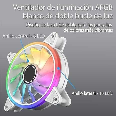 EZDIY-FAB Moonlight RGB wentylator do obudowy