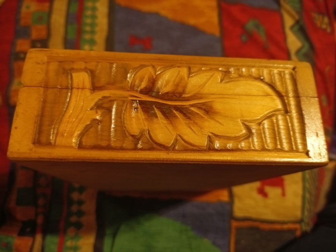 Шкатулка деревянная времён СССР