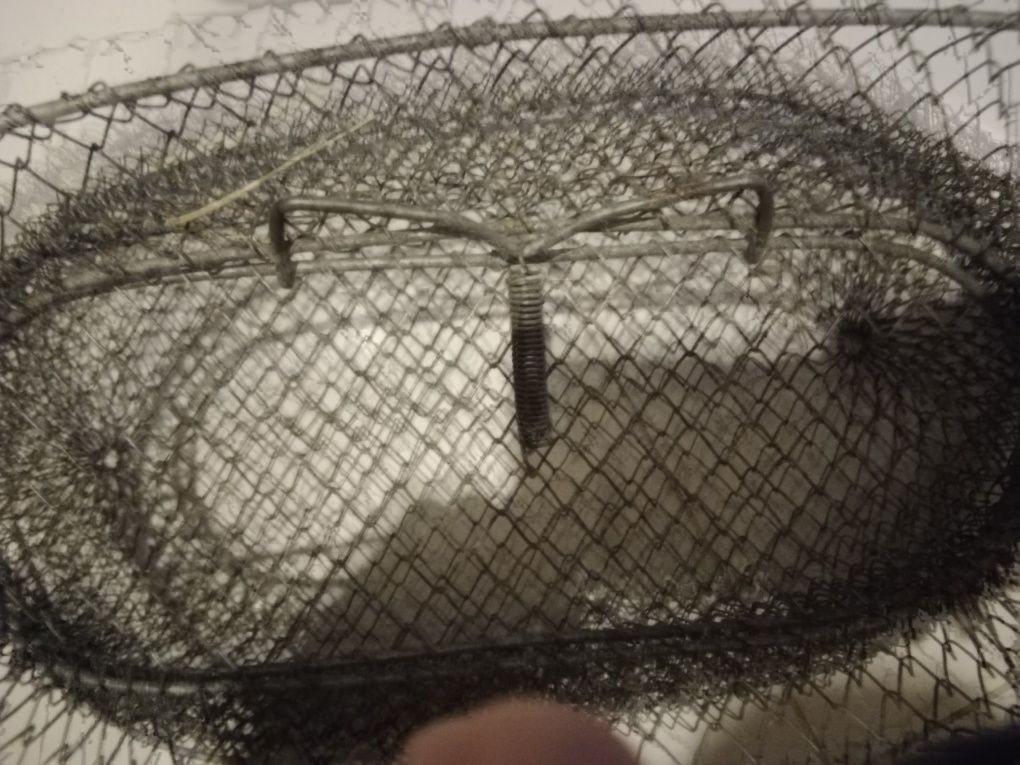 Metalowa sieć na ryby, zamykana