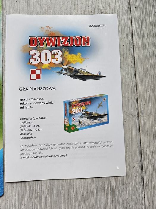 Gra planszowa Dywizion 303