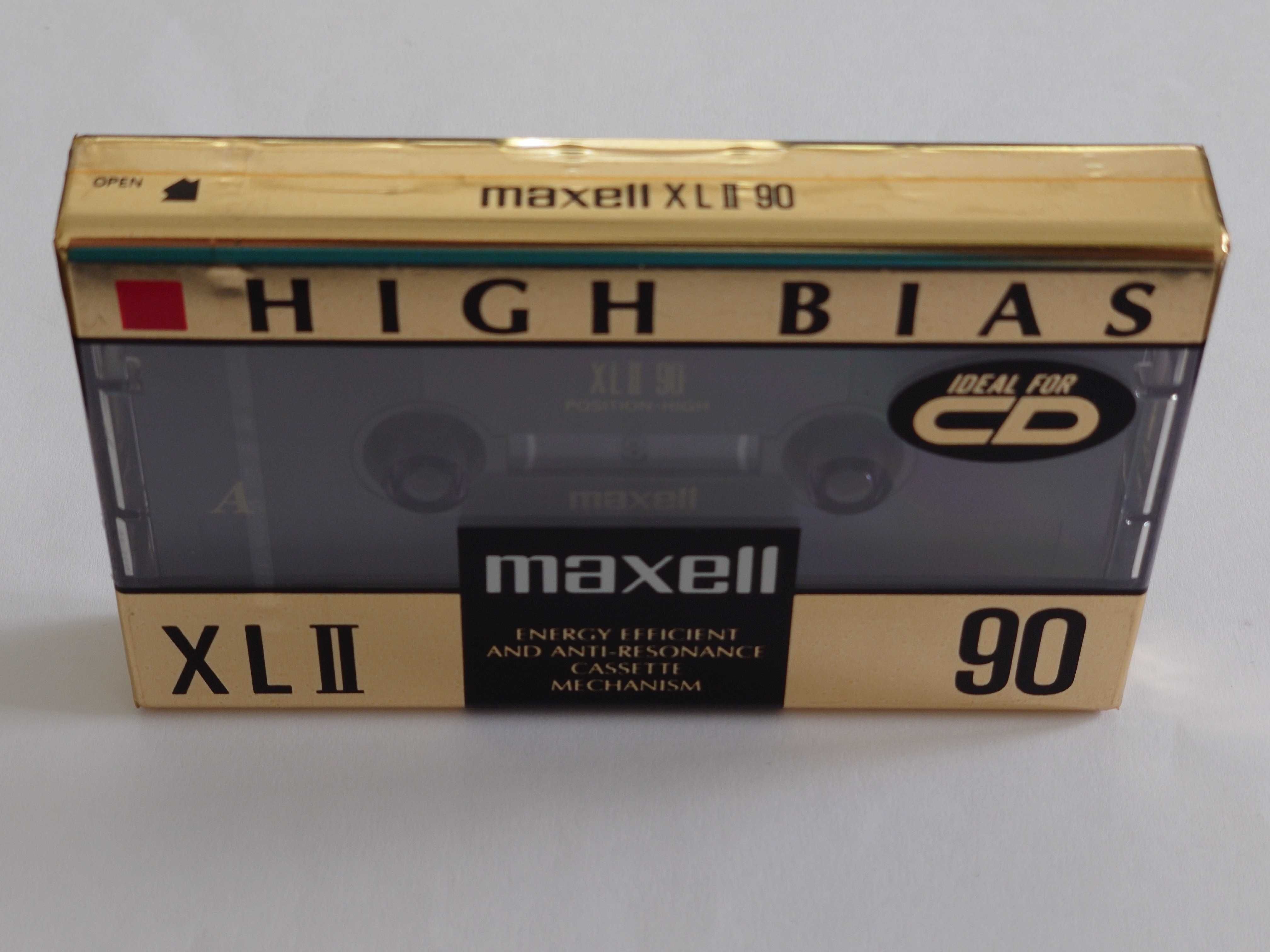 Maxell XLII 90 model na lata 1992/1994 rynek Amerykański