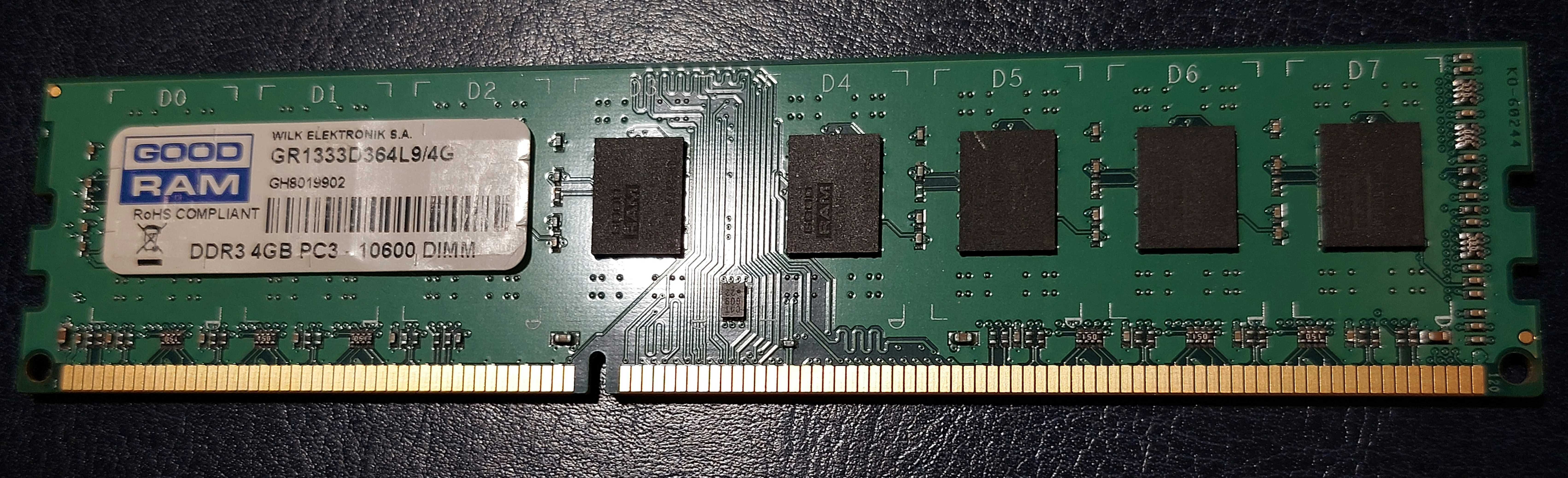 Pamięć RAM Goodram DDR3 4 GB 1333