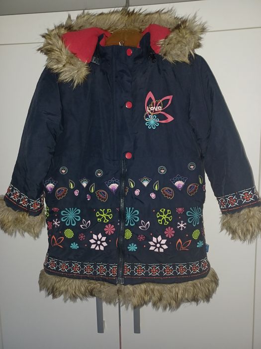 Kurtka zimowa dla dziewczynki