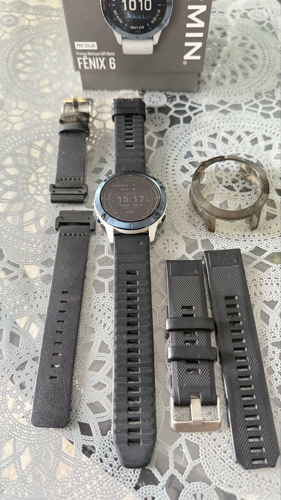 Garmin fenix 6 pro solar titanium