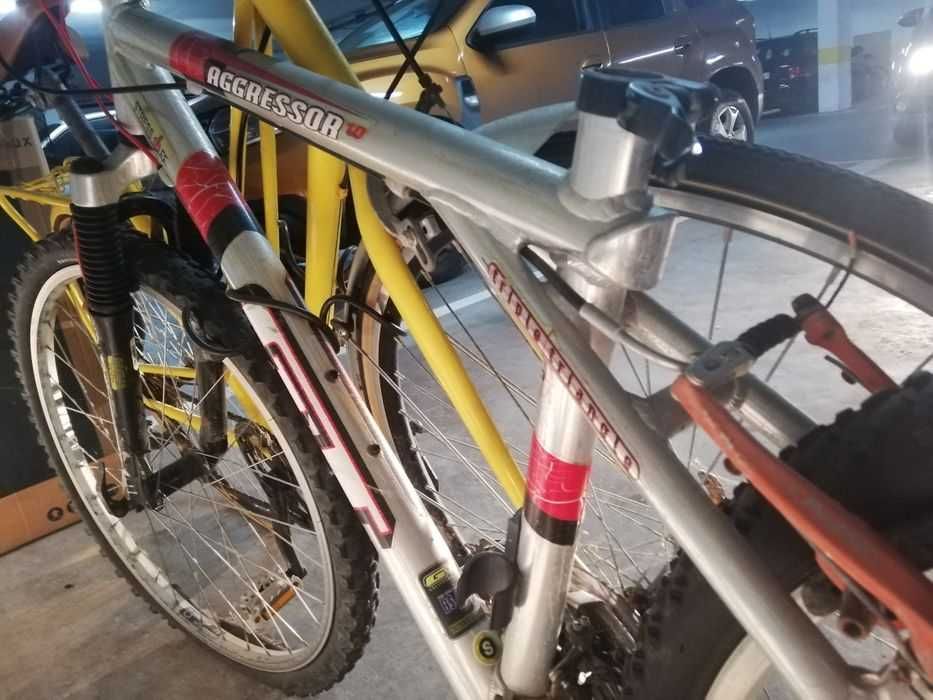 Bicicleta montanha GT + Shimano Deore + Rockshox