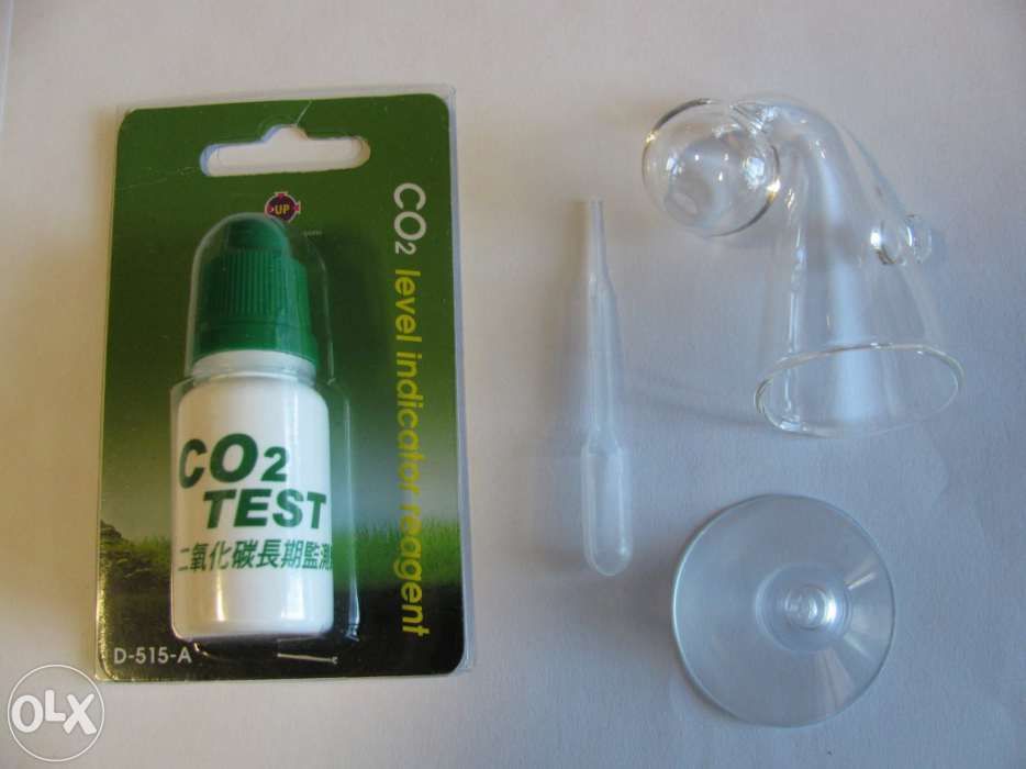 Kit de teste contínuo de CO2 para aquários plantados