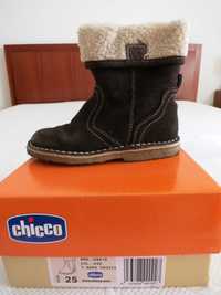 Botas castanhas Chicco 25