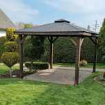 Altana ogrodowa MALTA 3X3 wiata pergola altanka zadaszenie słupy 12x12