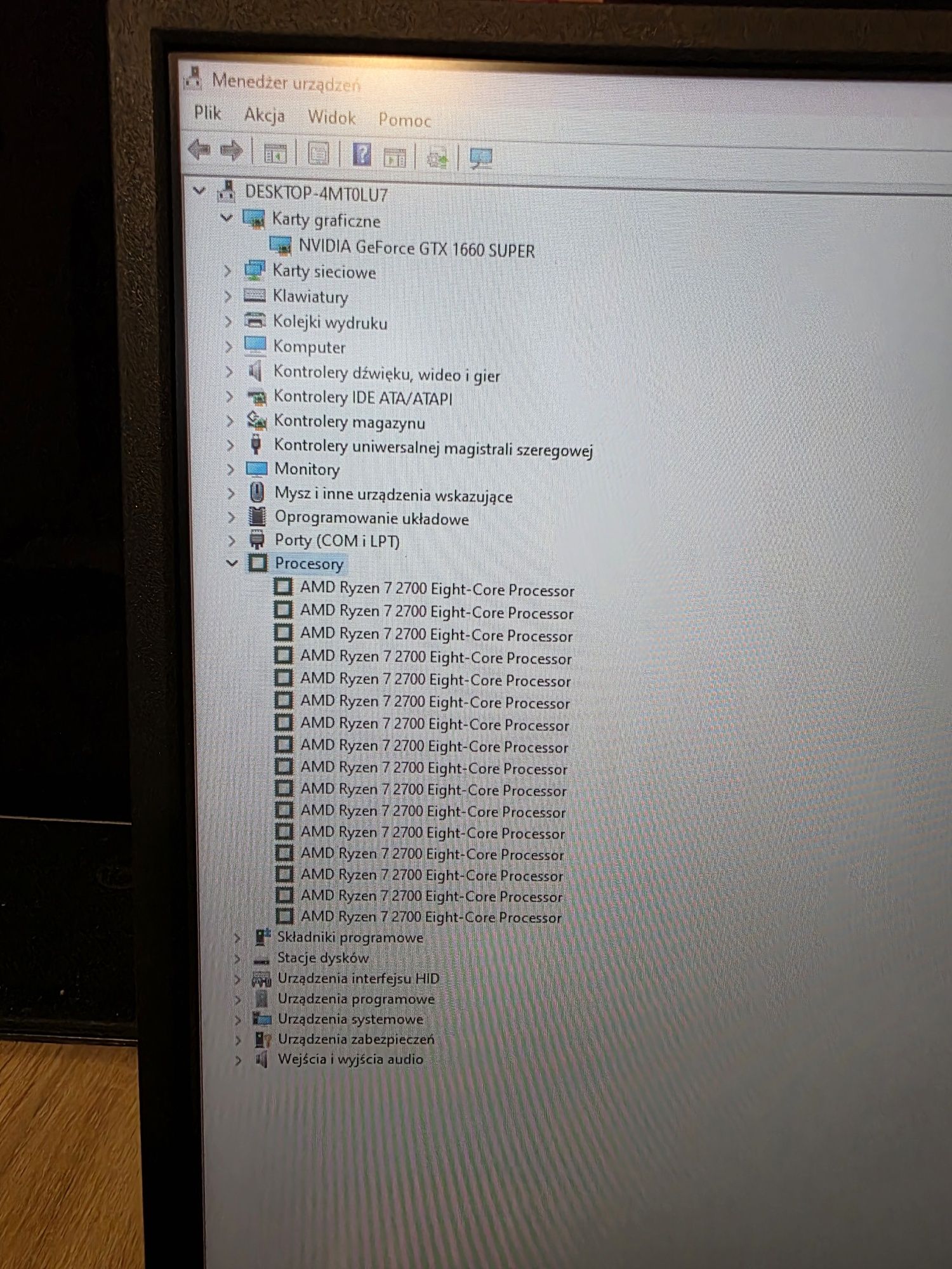 Caly zestaw,R7,GTX1660S, DDR4 16, SSD m2