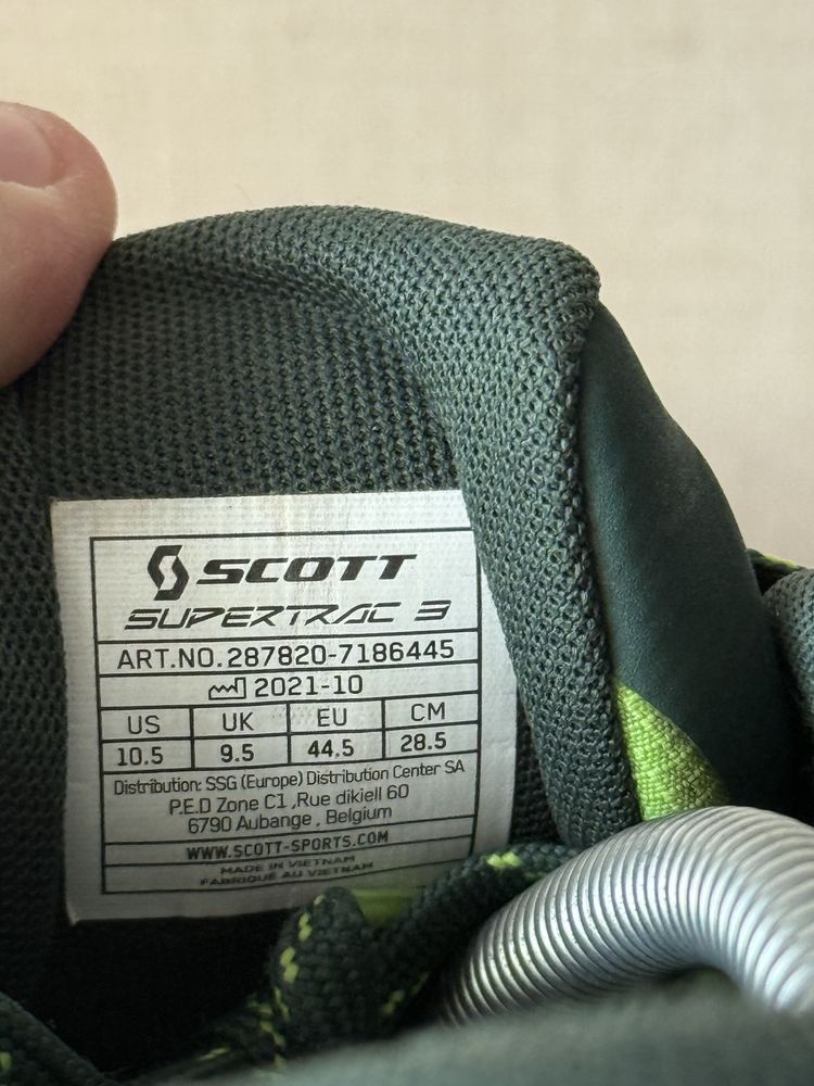 Скотт шотт кросівки scott supertrac 3 кроссовки бігові gore tex хайкін