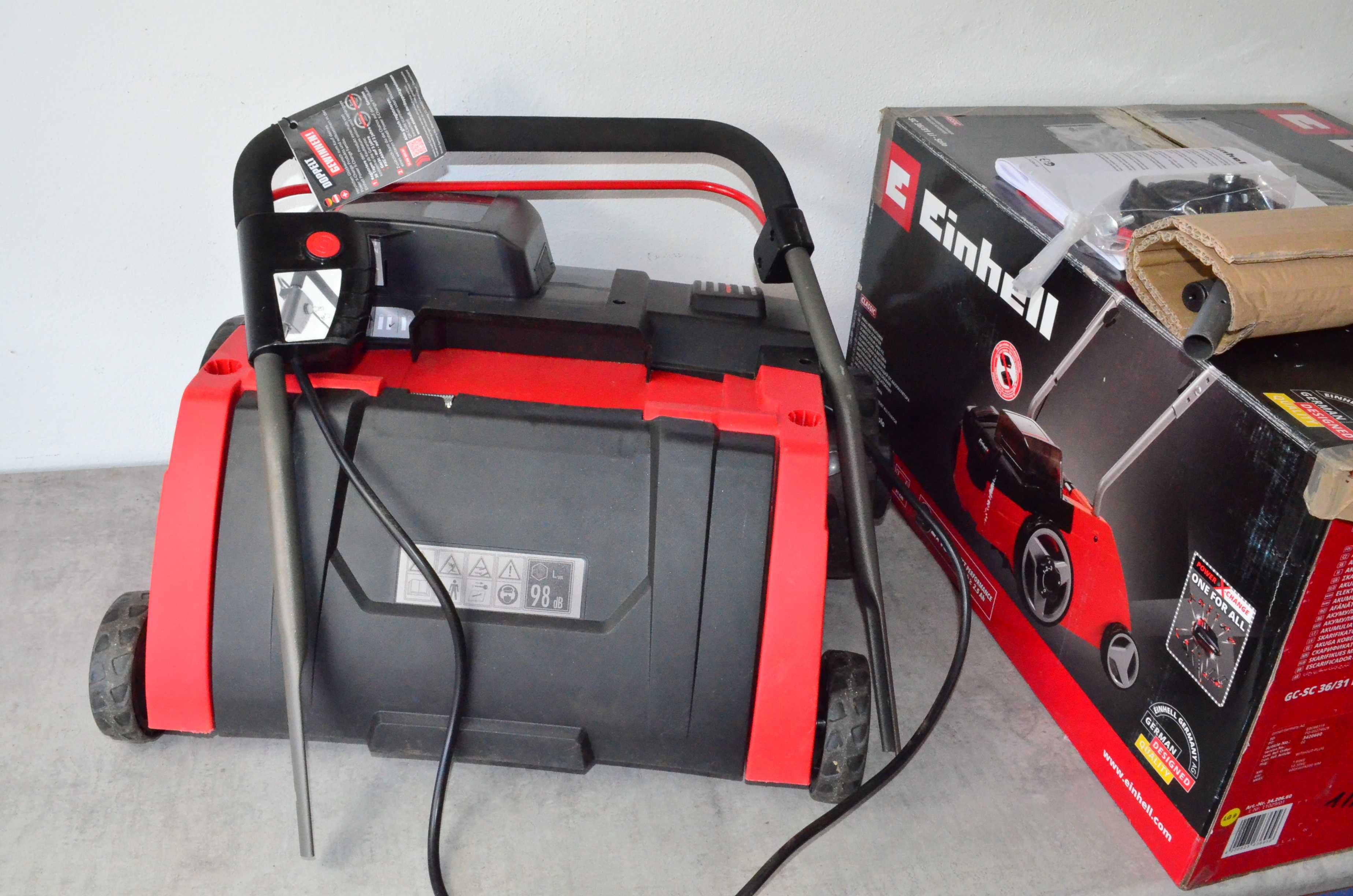 Aerator wertykulator Einhell 31 cm GC-SC 36/31 Li Solo