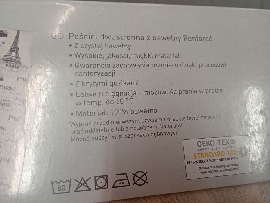 Komplet pościeli duży dwustronnej bawełna Meradiso Komis Madej Tarnów