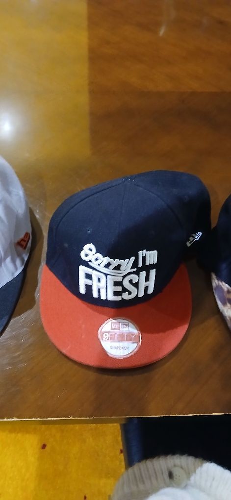 Conjunto de 6 bonés estilo streetwear / snapback