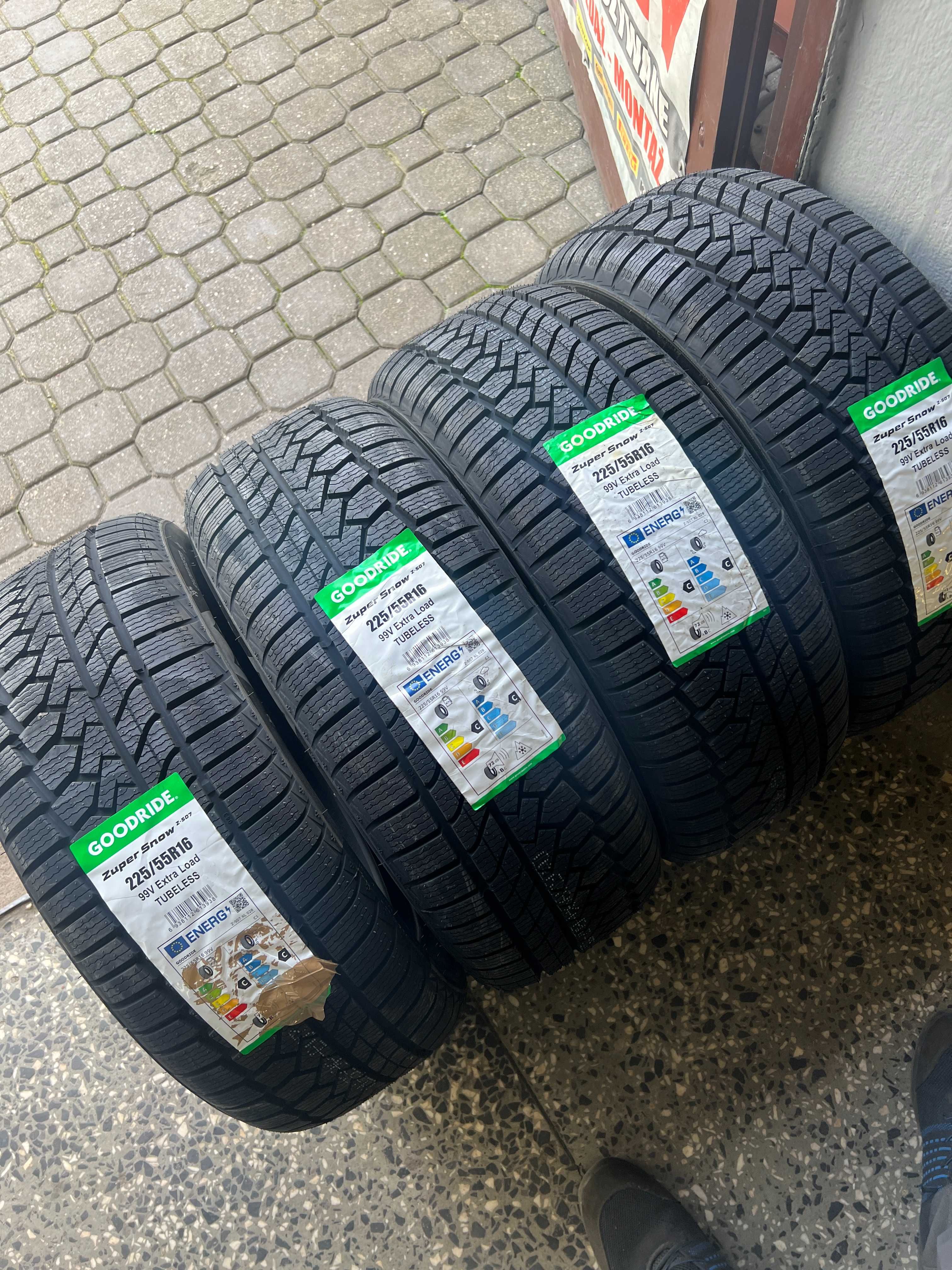 225/55r16 goodride nowe opony zimowe 2025r montaz w cenie
