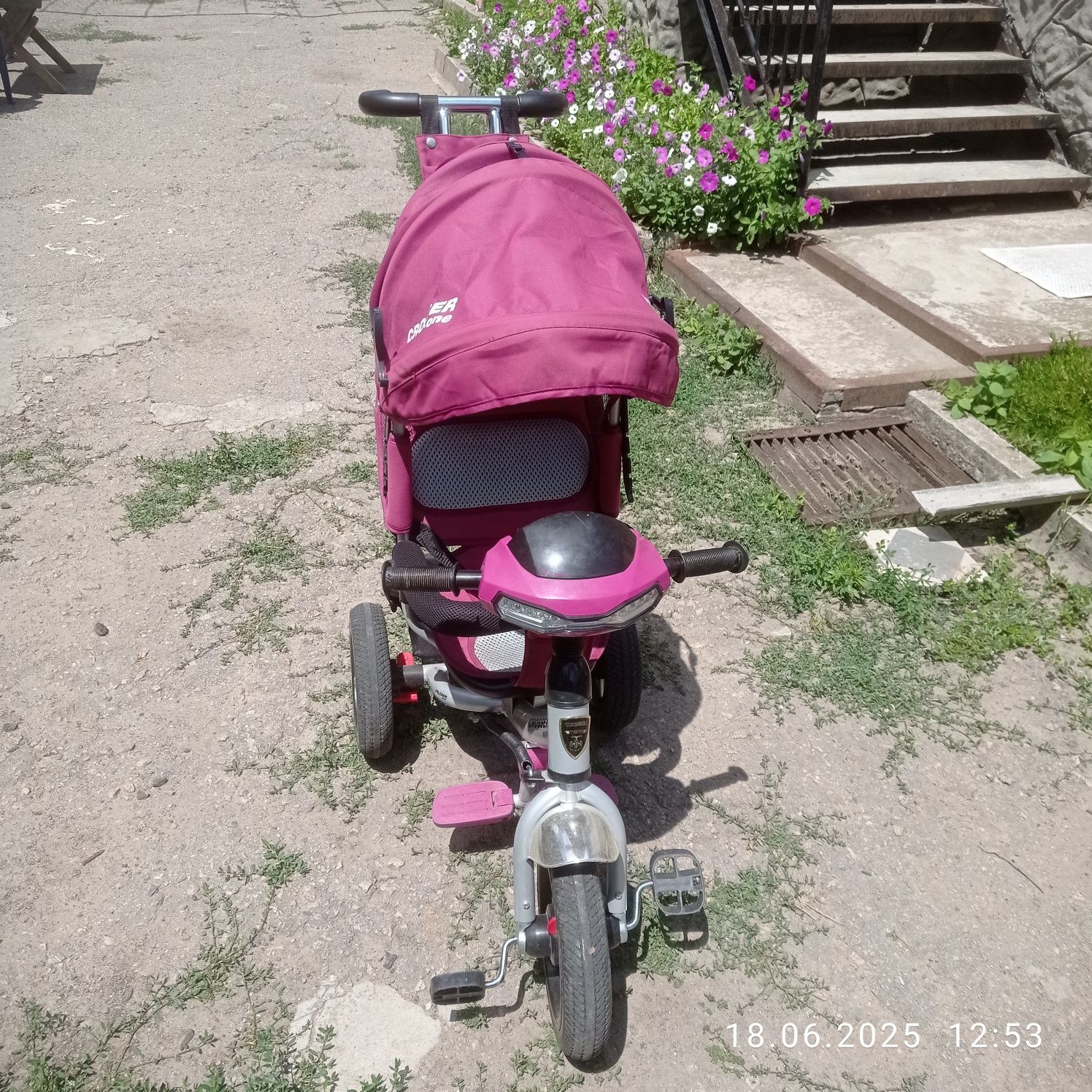 Коляска велосипед