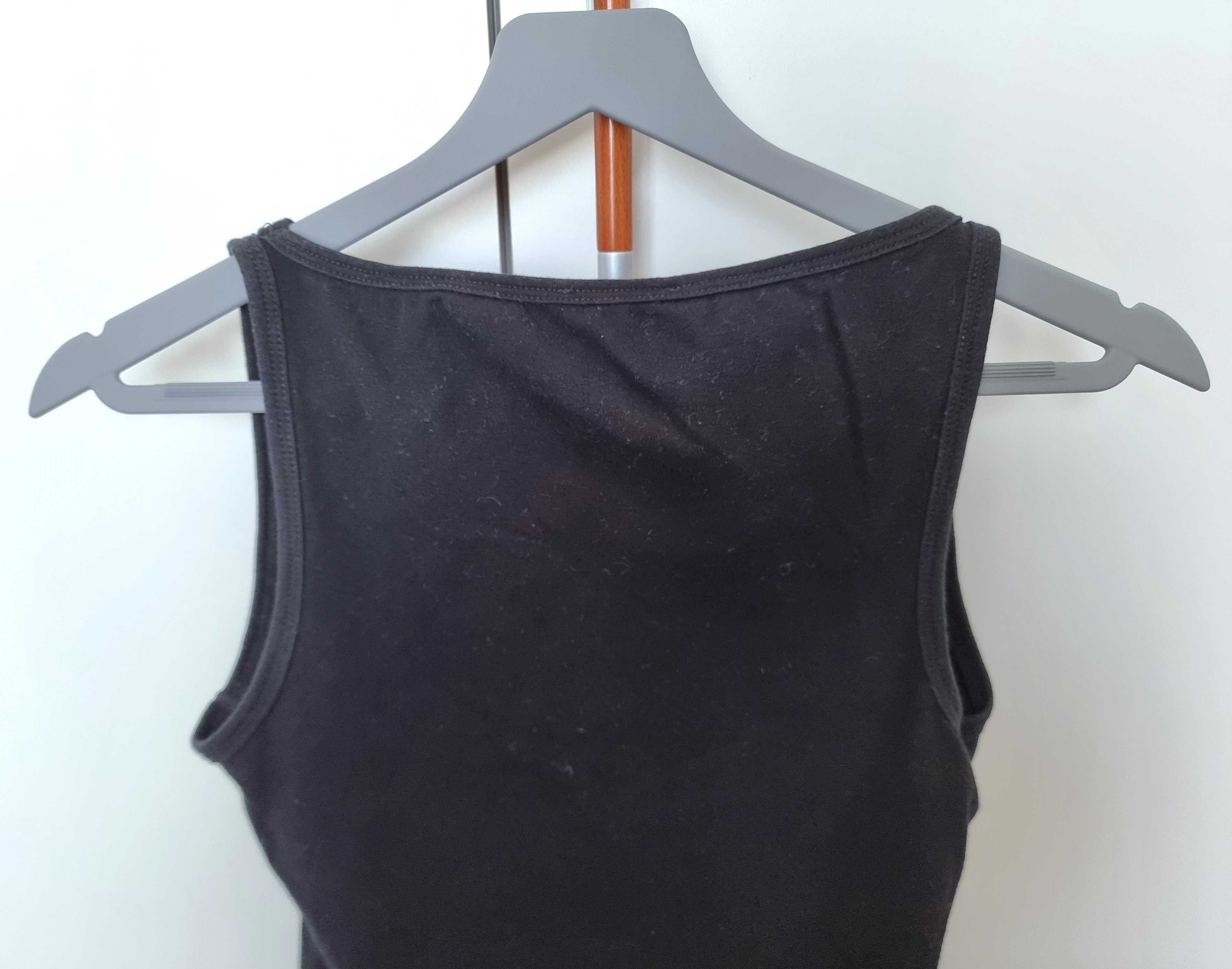 Top preto justo Promod, tamanho XS