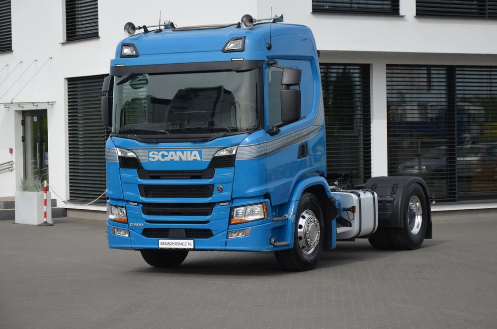 Scania G 500 / 2021r / 4 PODUSZKI / HYDRAULIKA / ACC / LED / SKÓRY / ALUSY / NAVI / DE 4615