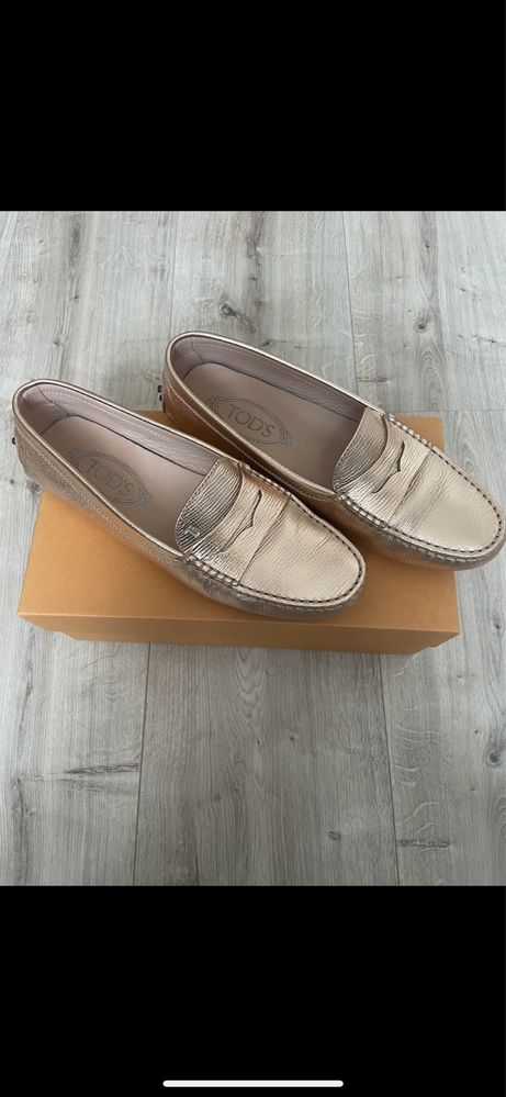Женские мокасины Tods б/у Оригинал