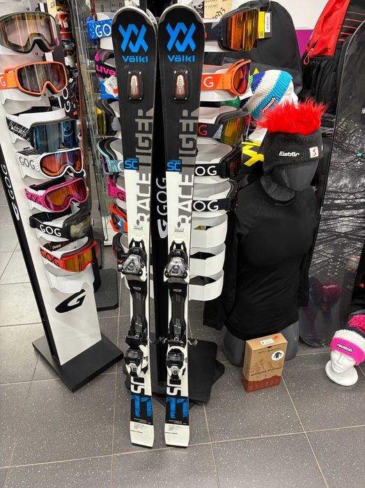 Narty Volkl Racetiger carbon SC 155cm  R11,3m 2020r jak nowe!!