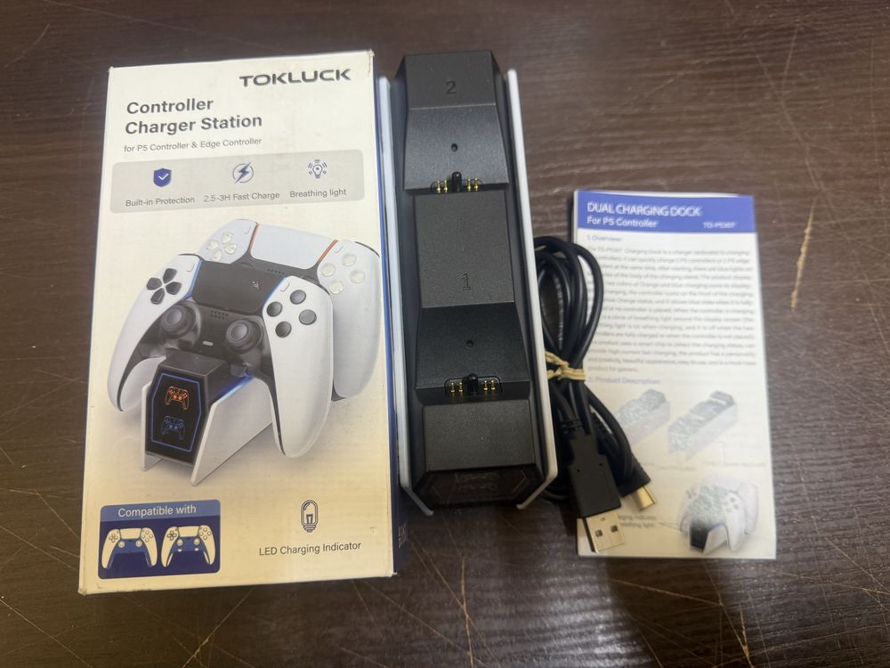Stacja ładująca kontrolera PS5 Tokluck