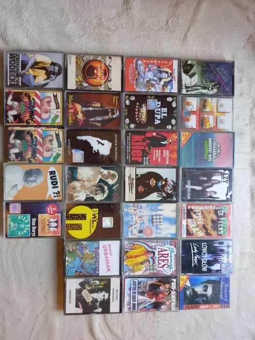 Kaseta magnetofonowa-muzyka polska