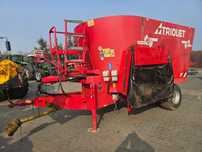 Import Niemcy paszowoz trioliet 12m3 2 rotor.transport kredyt .brutto