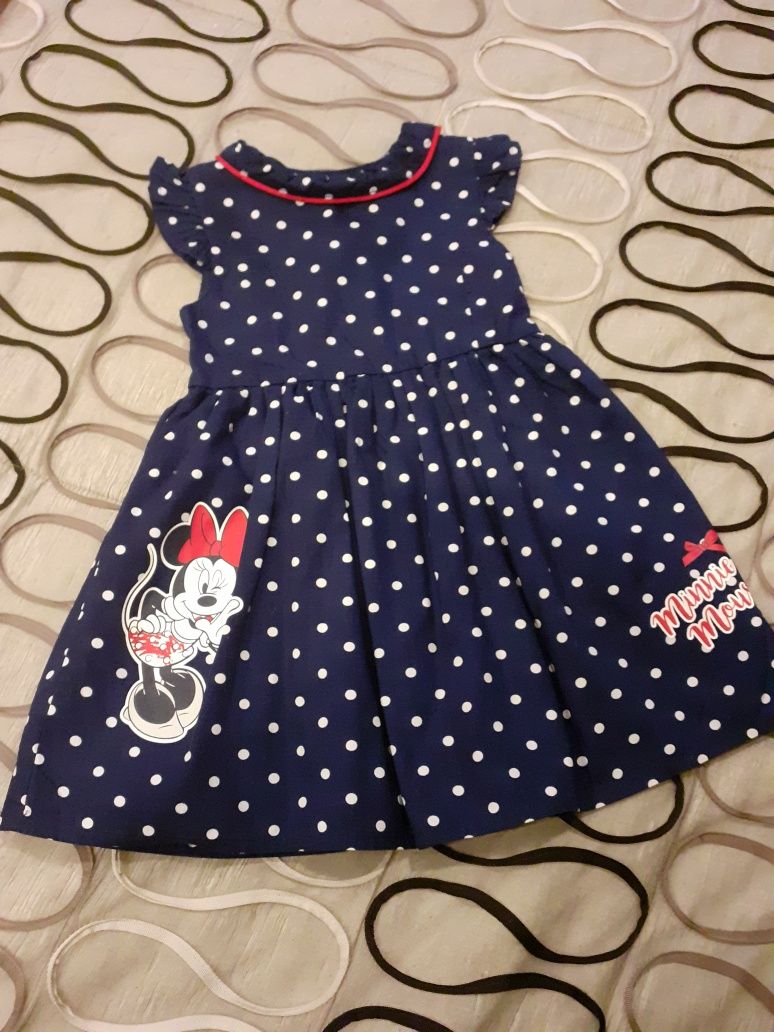 Vestido Azulmarinho da Minnie