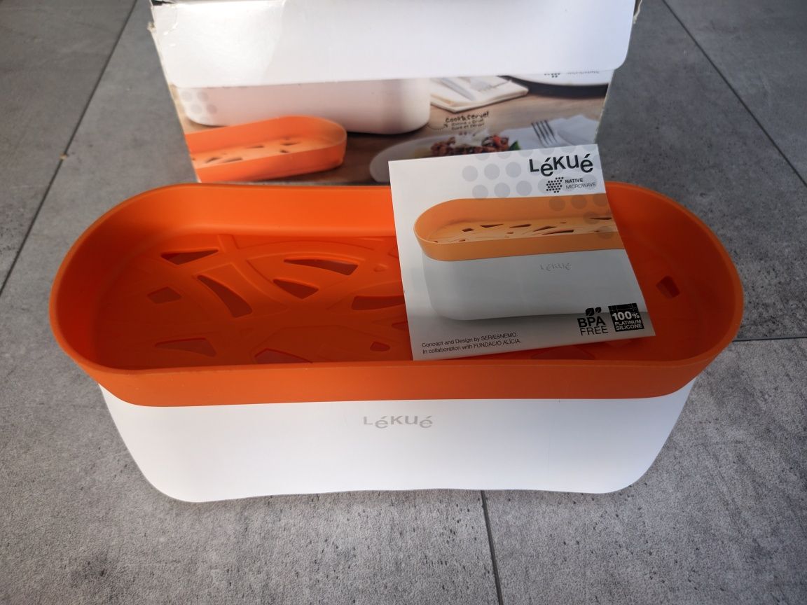 Lekue naczynie do gotowania makaronu w mikrofalówce 28 cm