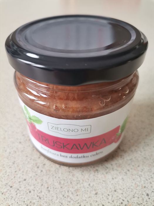 Konfitura truskawkowa bez cukru