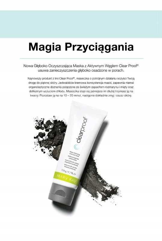 Głęboko Oczyszczająca Maska z Aktywnym Węglem Clear Proof duża 114 g.