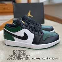 Nike Jordan Low "Green Toe" Novos Nunca Usados 42EU / 8.5 US