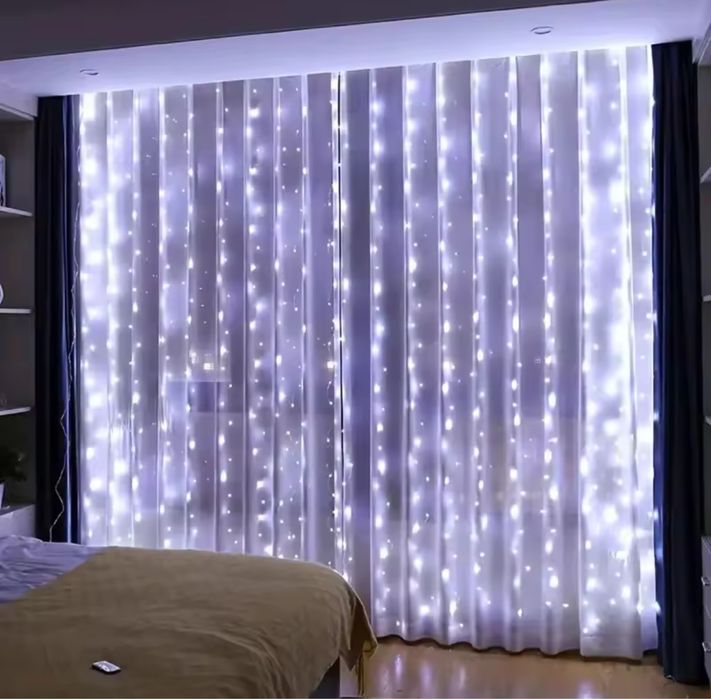 Гірлянда штора , гірлянда - завіса, 3*2 м, 3*3 м