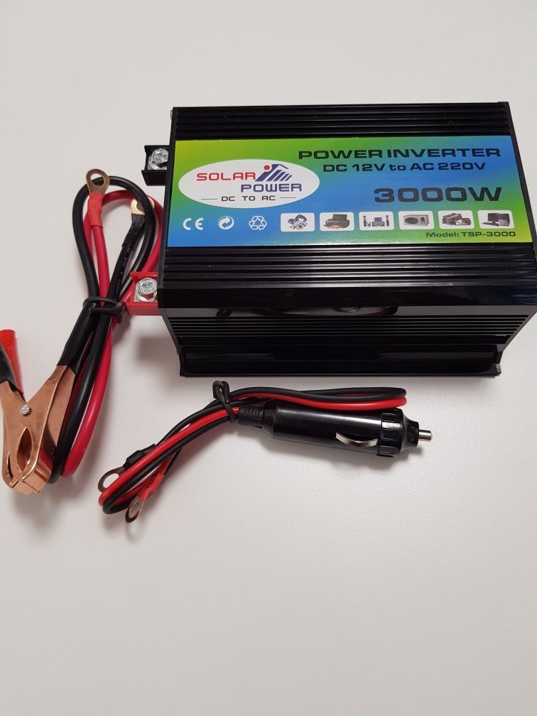 Інвертор автомобільний  power inverter 12v-3000w